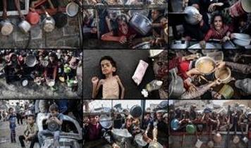 İnsani dramın sembolü haline geldi... Sosyal medyaya taşan feryat: #Gazze_açlıktan_ölüyor!