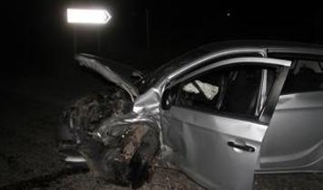 Konya'da iki otomobilin çarpıştığı kazada 6 kişi yaralandı