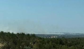 Çanakkale'de tarım arazisinde yangın