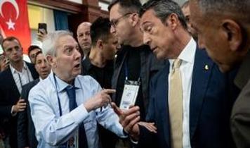 Fenerbahçe Yüksek Divan Kurulu'nda Ali Koç ve Aziz Yıldırım arasında gerginlik!