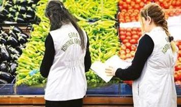 Gıda denetimlerinde 1.3 milyar lira ceza