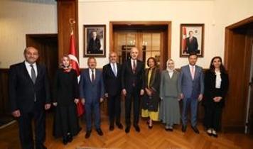 TBMM Başkanı Kurtulmuş'tan, Türkiye'nin BM Cenevre Ofisi nezdindeki Daimi Temsilciliğine ziyaret