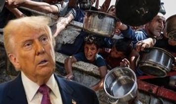 Trump "Gazze'deki çocukların açlık çektiğini" belirtti