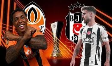Shakhtar Donetsk - Beşiktaş maç kadrosu! Shakhtar Donetsk- Beşiktaş maçı ilk 11'ler belli oldu mu?