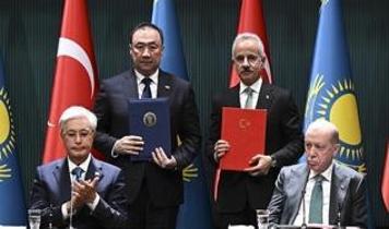 Türkiye ve Kazakistan işbirliğiyle Orta Koridor'un taşımacılık kapasitesi artacak