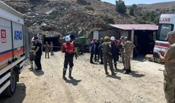 Elazığ'da maden ocağında göçük!