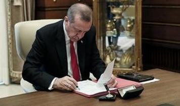 Cumhurbaşkanı Erdoğan imzaladı: YAŞ kararları Resmi Gazete'de