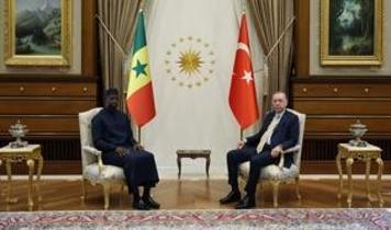 Cumhurbaşkanı Erdoğan, Senegal Başbakanı Sonko onuruna yemek verdi