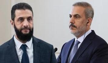 Dışişleri Bakanı Fidan, Şam'da Suriye Cumhurbaşkanı Şara'yla görüşecek