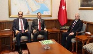 İçişleri Bakanı ve MİT Başkanı Milli Savunma Bakanı'nı ziyaret etti