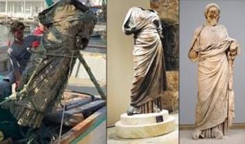 "Denizden Gelen Kadın"ın Artemisia heykelinin ikizi olduğu iddia edildi