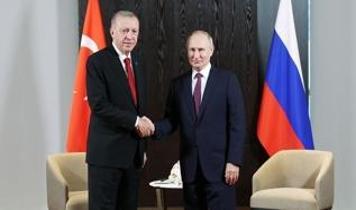 Cumhurbaşkanı Erdoğan, Rusya Devlet Başkanı Putin ile görüştü