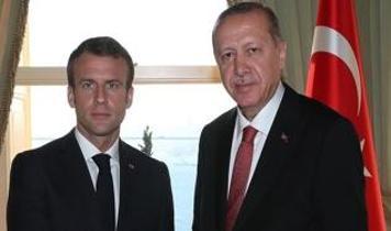 Cumhurbaşkanı Erdoğan ve Macron arasında kritik görüşme