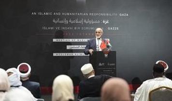 İslam Alimleri Vakfı Başkanı Hacımüftüoğlu: Gazze'de insanlık yanıyor