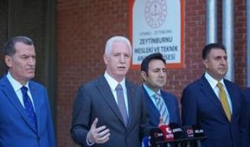 İstanbul Valisi Davut Gül: İstanbul'da tüm okullarımız depreme karşı dayanıklı