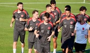 A Milli Futbol Takımı, Gürcistan maçı hazırlıklarına devam ediyor