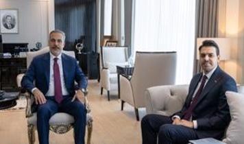 Dışişleri Bakanı Fidan, TİKA Başkanı Eren'i kabul etti