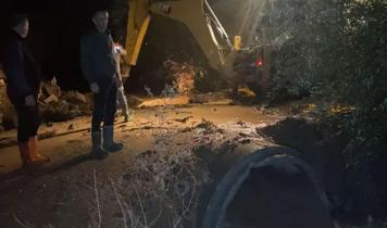 Kırıkkale'yi sağanak vurdu