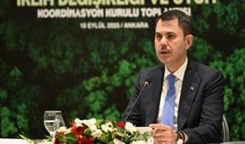 Bakan Kurum: İklim krizi Türkiye için apaçık yakın bir tehdit