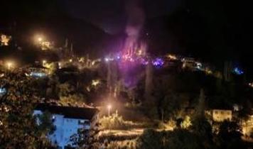 Adana'nın Feke ilçesinde korkutan yangın: Anne ve oğlu yaralandı