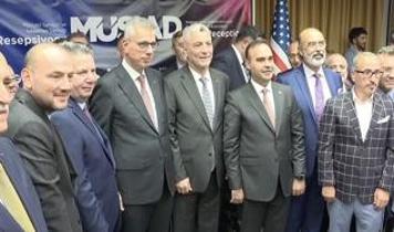 Türk ve Amerikan iş dünyası MÜSİAD'ın New York'taki resepsiyonunda bir araya geldi