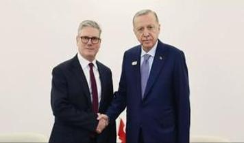 Cumhurbaşkanı Erdoğan, İngiltere Başbakanı Starmer ile görüştü: Filistin'in tanıması tarihi bir gelişme
