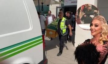 O anlar yürekleri sızlattı: Annem gitti baba! Şarkıcı Güllü'ye son veda