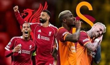 Galatasaray "Devler Ligi"nde Liverpool'u konuk edecek