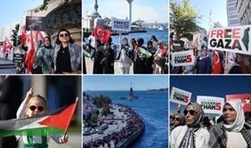 81 ilde 'Gazze İçin Sessiz Çığlık' etkinliği düzenlendi