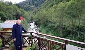 Rize'de Başkan Erdoğan'a sevgi seli... Ayder Yaylası'nı ziyaret etti