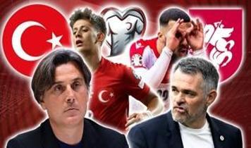 Türkiye-Gürcistan maç kadrosu: Dünya Kupası Elemeleri Türkiye-Gürcistan muhtemel 11'ler...