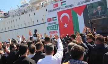 Türkiye, Gazze'nin yanında! ''Akdeniz'' uğurlandı