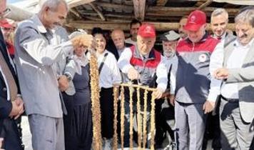 Elazığ'ın tescilli lezzeti orcikin yapımına başlandı