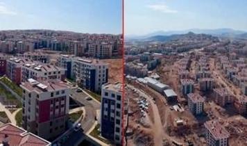 Asrın felaketinin yaraları sarılıyor... Bakan Kurum: ''Hikayemiz yeniden başlıyor''