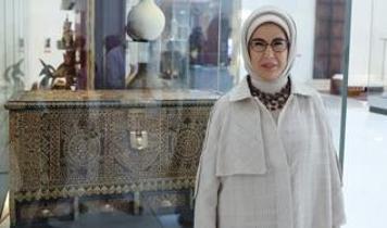 Emine Erdoğan'dan Umman'daki Ulusal Müze'ye anlamlı ziyaret