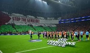 Galatasaray'dan Filistin'e destek! ''Soykırımı durdurun''