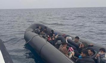 İzmir'de 128 düzensiz göçmen yakalandı