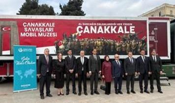 "Çanakkale Savaşları Mobil Müzesi" tırını yaklaşık 1 milyon kişi ziyaret etti