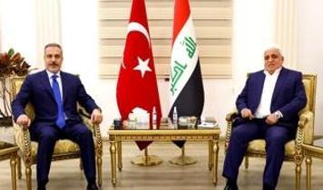 Dışişleri Bakanı Hakan Fidan, Bağdat'ta İran destekli Haşdi Şabilerin Komisyon Başkanı ile görüştü