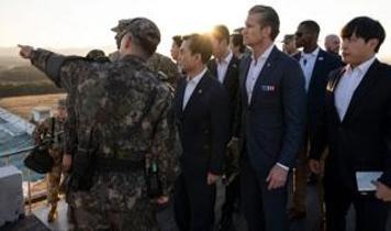 Washington'un gözü yeniden Kore'de: DMZ'de kritik ziyaret