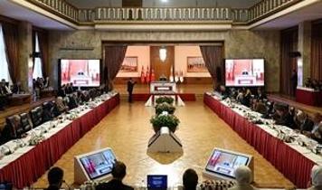 TBMM Başkanı Kurtulmuş, Milli Dayanışma, Kardeşlik ve Demokrasi Komisyonu üyelerini kabul etti