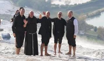 Vatikan heyeti Denizli'de St. Philippus'un mezar ve kilisesini ziyaret etti