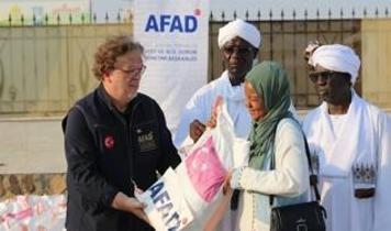 Türkiye'den Sudan'a yardım eli! 1500 aileye gıda desteği