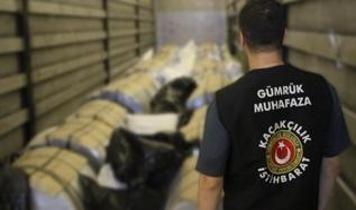 Gümrük muhafaza ekipleri kaçakçılara göz açtırmıyor: 51 milyon makaron yakalandı