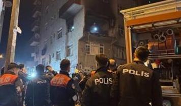 Kağıthane'de bir binada patlama meydana geldi! 1 kişi yaralandı