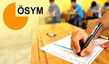 ÖSYM 2026 sınav takvimini açıkladı