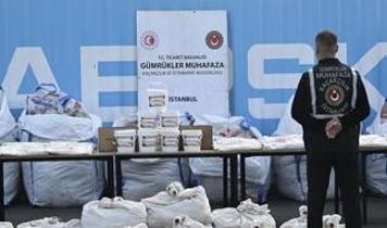 3 ilde 1 ton 65 kilogram esrar ele geçirildi