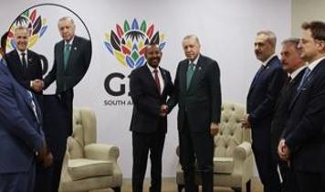 Cumhurbaşkanı Erdoğan'dan G20'de diplomasi trafiği