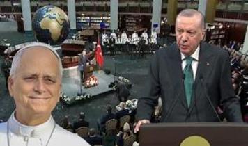 Papa 14. Leo, Beştepe'de... Cumhurbaşkanı Erdoğan: İlk ziyaretin Türkiye'ye olması çok anlamlı