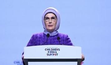 Dijital dönüşümün olumsuz etkilerine dikkati çekti! Emine Erdoğan'dan aile vurgusu